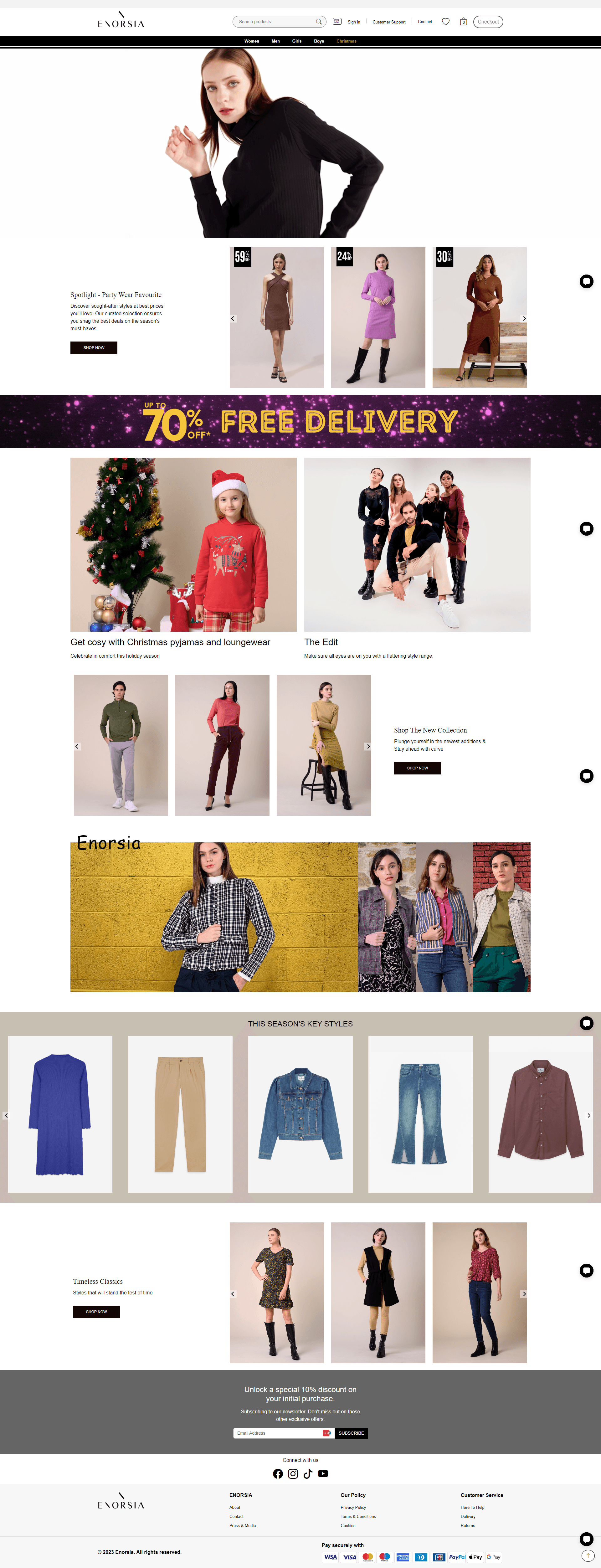 Pakiza Group — storefront catalogue
